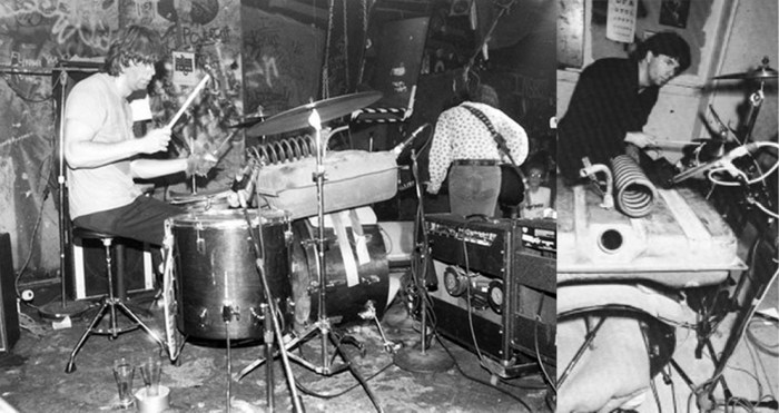 Pussy Galore Bob Bert At Drum Kit